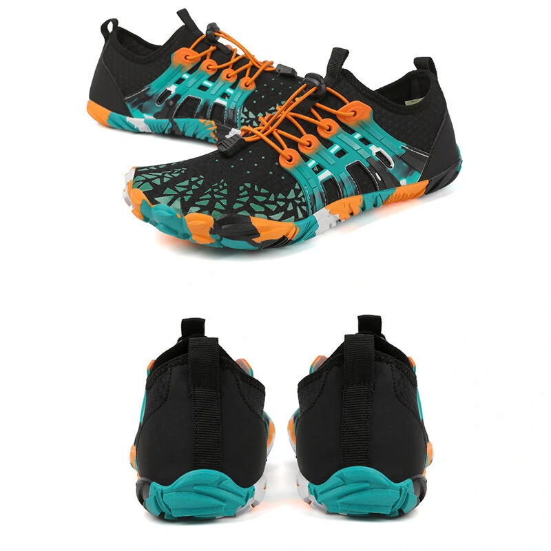 (image for) Men Beach Wading Sandal Quick Dry Non-Slip Breathable Sports Shoes for Surf Fishing Fitness