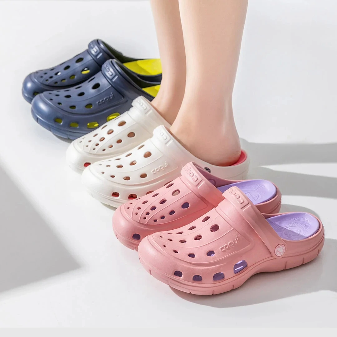 (image for) Non-slip Sandals Environmental EVA Casual Garden Slippers Antibacterial Detachable Soft Sole Fashion